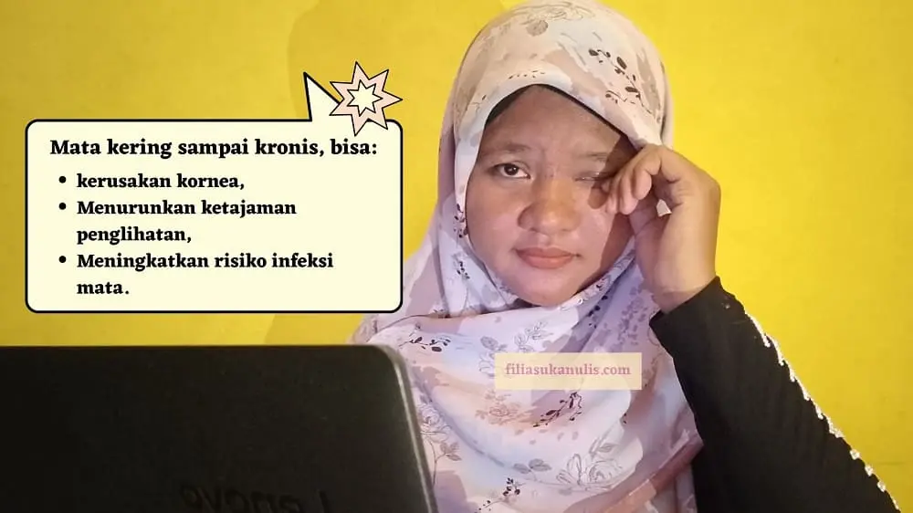 waspada mata sepet, perih, lelah, kronis