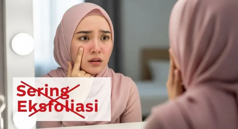 Terlalu Sering Eksfoliasi