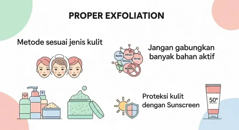 Tips Eksfoliasi yang Benar