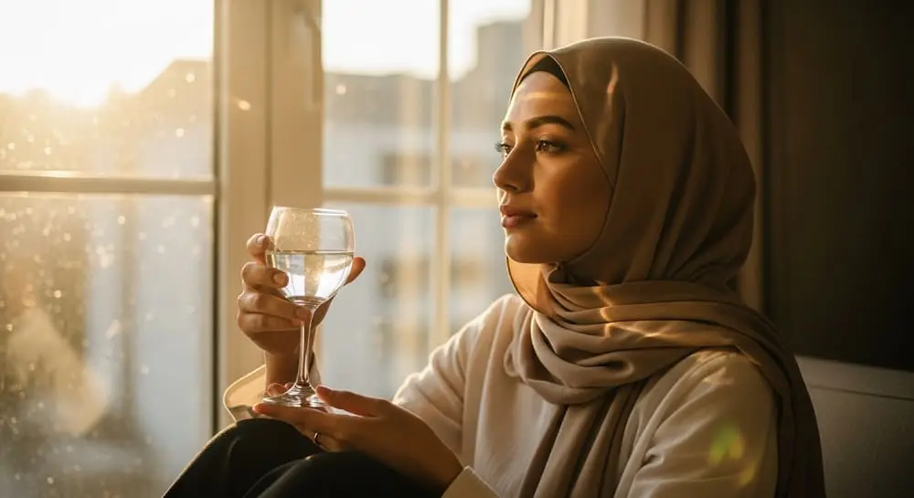 minum segelas air saat bangun tidur