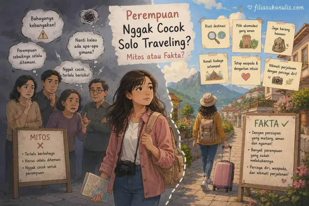 perempuan nggak cocok bepergian sendirian