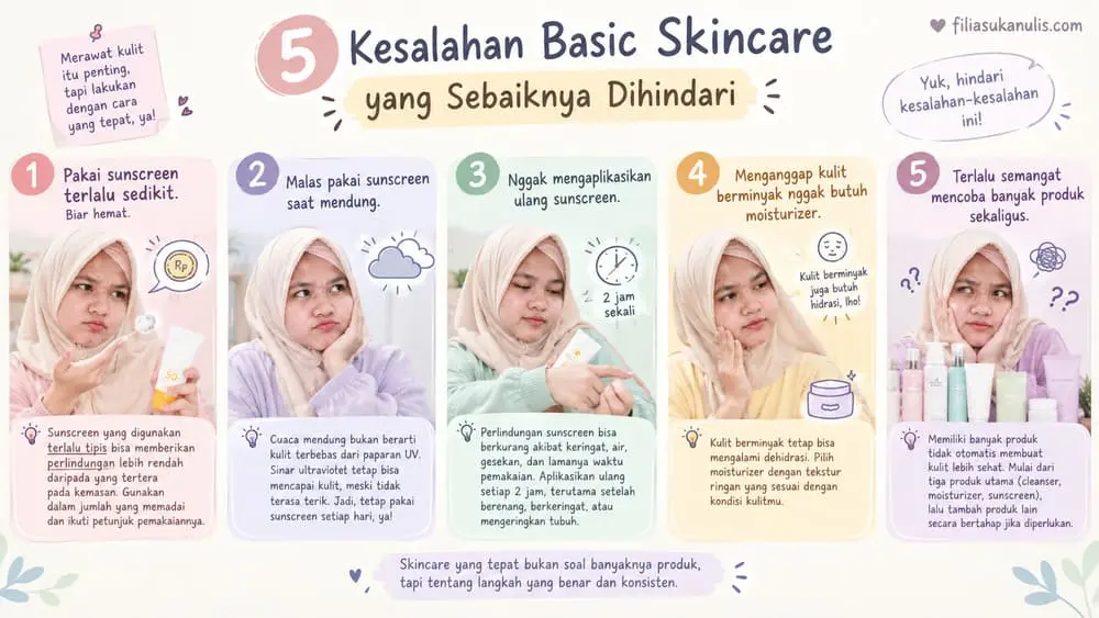 kesalahan basic skincare