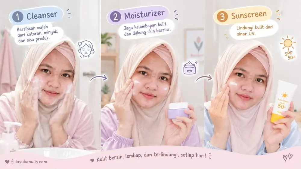 urutan basic skincare yang benar